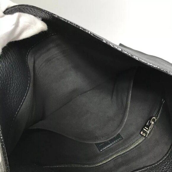 Auth LOUIS VUITTON M48811 portfolio 2WAY Hand Bag Clutch Taurillon Clemence Leat - Picture 4 of 14